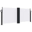 sammenrullelig sidemarkise 100x600 cm hvid