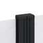 sammenrullelig sidemarkise 100x600 cm hvid