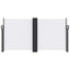 sammenrullelig sidemarkise 120 x 600 cm hvid