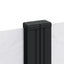 sammenrullelig sidemarkise 160 x 600 cm hvid