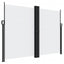 sammenrullelig sidemarkise 180x600 cm hvid