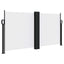 sammenrullelig sidemarkise 120x1000 cm hvid
