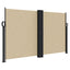sammenrullelig sidemarkise 140x1000 cm beige