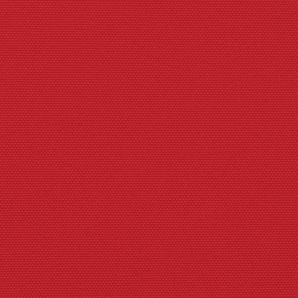 sammenrullelig sidemarkise 180x1000 cm rød