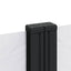sidemarkise 200x1000 cm sammenrullelig hvid