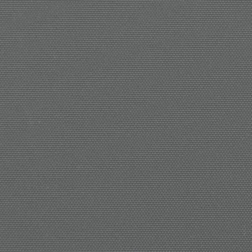 sammenrullelig sidemarkise 160x1200 cm antracitgrå