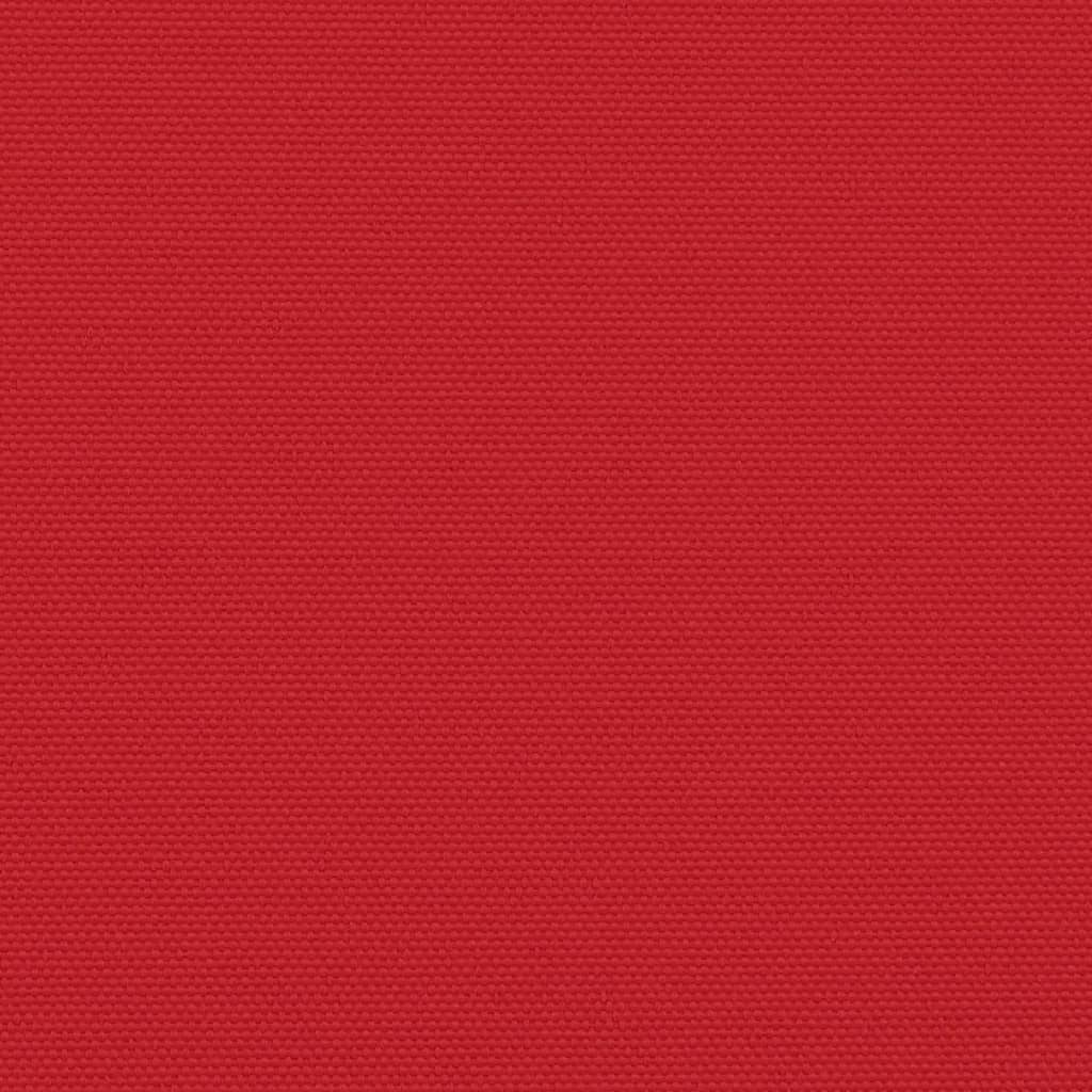 sammenrullelig sidemarkise 180x1200 cm rød