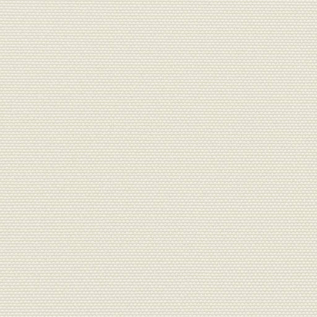 sammenrullelig sidemarkise 200x1200 cm cremefarvet