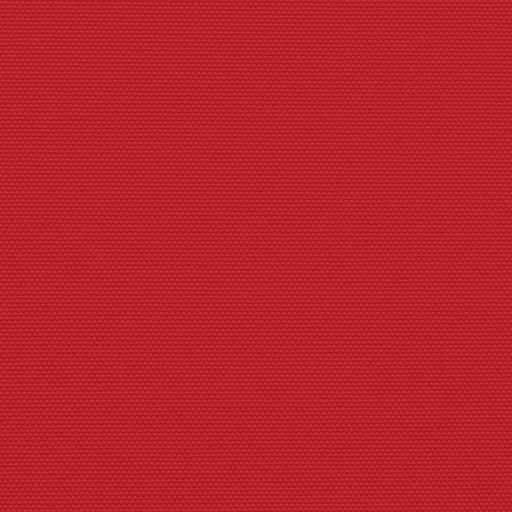 sammenrullelig sidemarkise 200x1200 cm rød