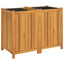 plantekasse med for 100x50x75 cm massivt akacietræ