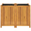 plantekasse med for 100x50x75 cm massivt akacietræ