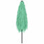 haveparasol med stålstang 300x200x250 cm grøn