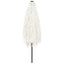 haveparasol med stålstang 268x268x226 cm hvid