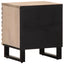 sengeborde 2 stk. 40x34x46 cm massivt bleget mangotræ