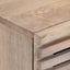sengeborde 2 stk. 40x34x46 cm massivt bleget mangotræ