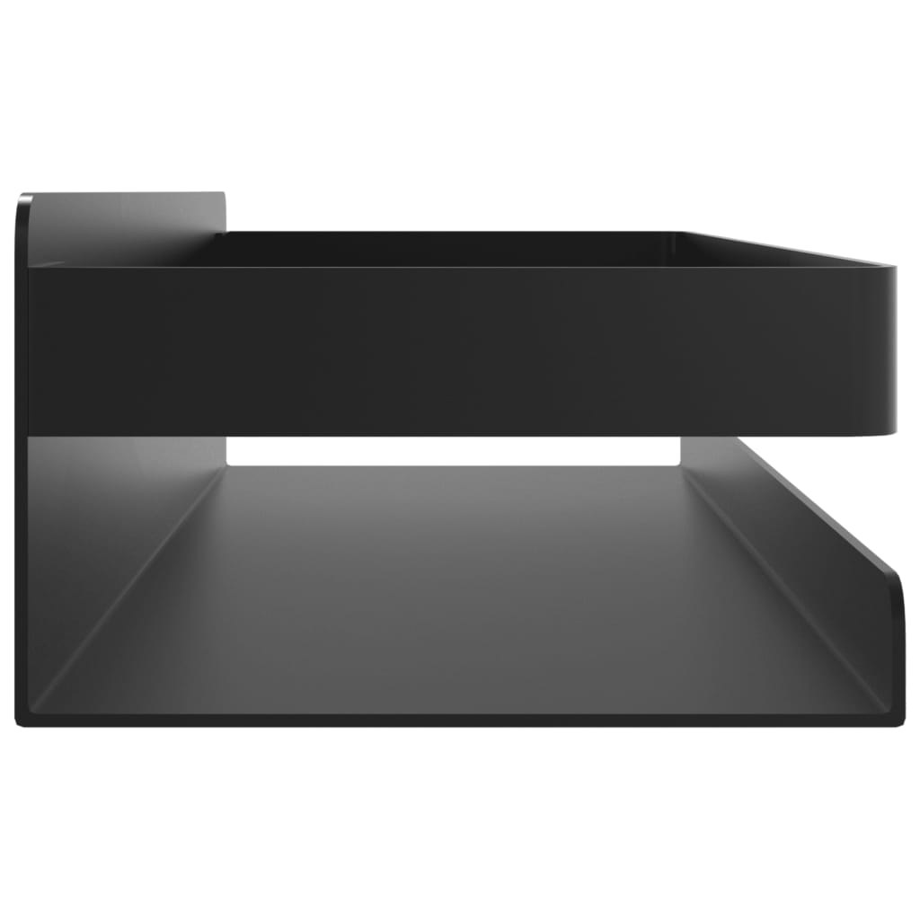 brusehylde 30x10x6 cm børstet 304 rustfrit stål matsort