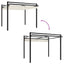 pavillon med sammenrulleligt tag 3x3 cm aluminium cremefarvet