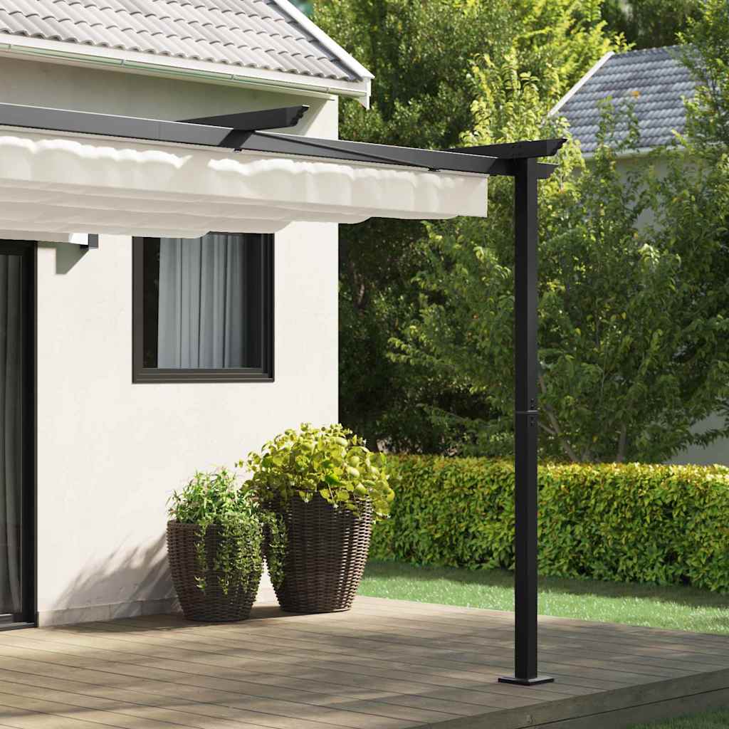 Pavillon 300 x 300 x 200 cm Cremefarvet Polyester