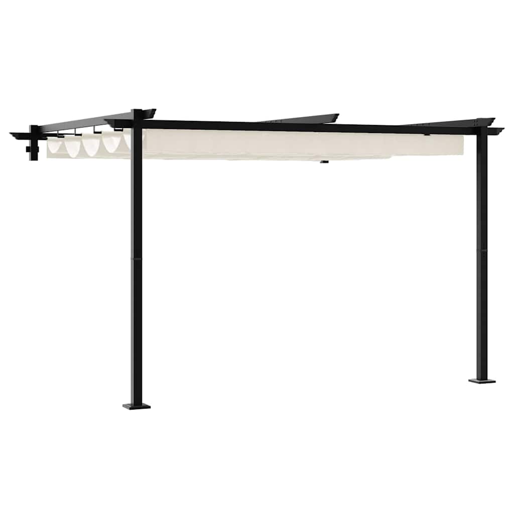 Pavillon 300 x 300 x 200 cm Cremefarvet Polyester