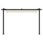 Pavillon 300 x 300 x 200 cm Cremefarvet Polyester