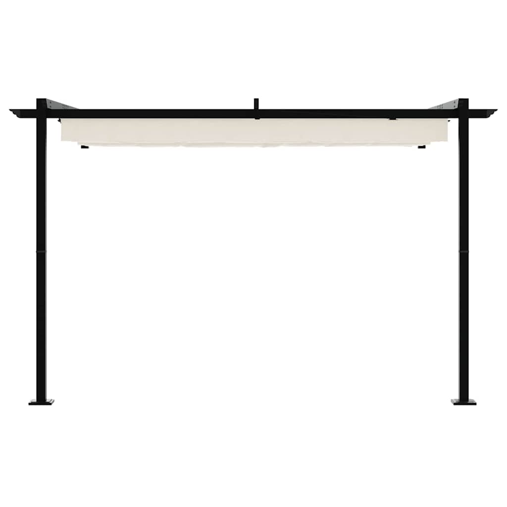 Pavillon 300 x 300 x 200 cm Cremefarvet Polyester