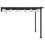 Pavillon 300 x 300 x 200 cm Cremefarvet Polyester