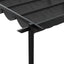 Pavillon 300 x 300 x 200 cm Antracit Polyester