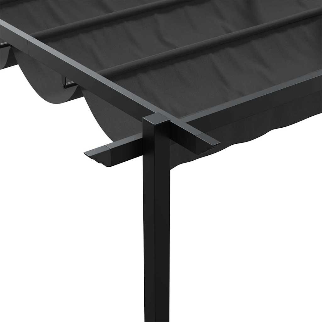 Pavillon 300 x 300 x 200 cm Antracit Polyester