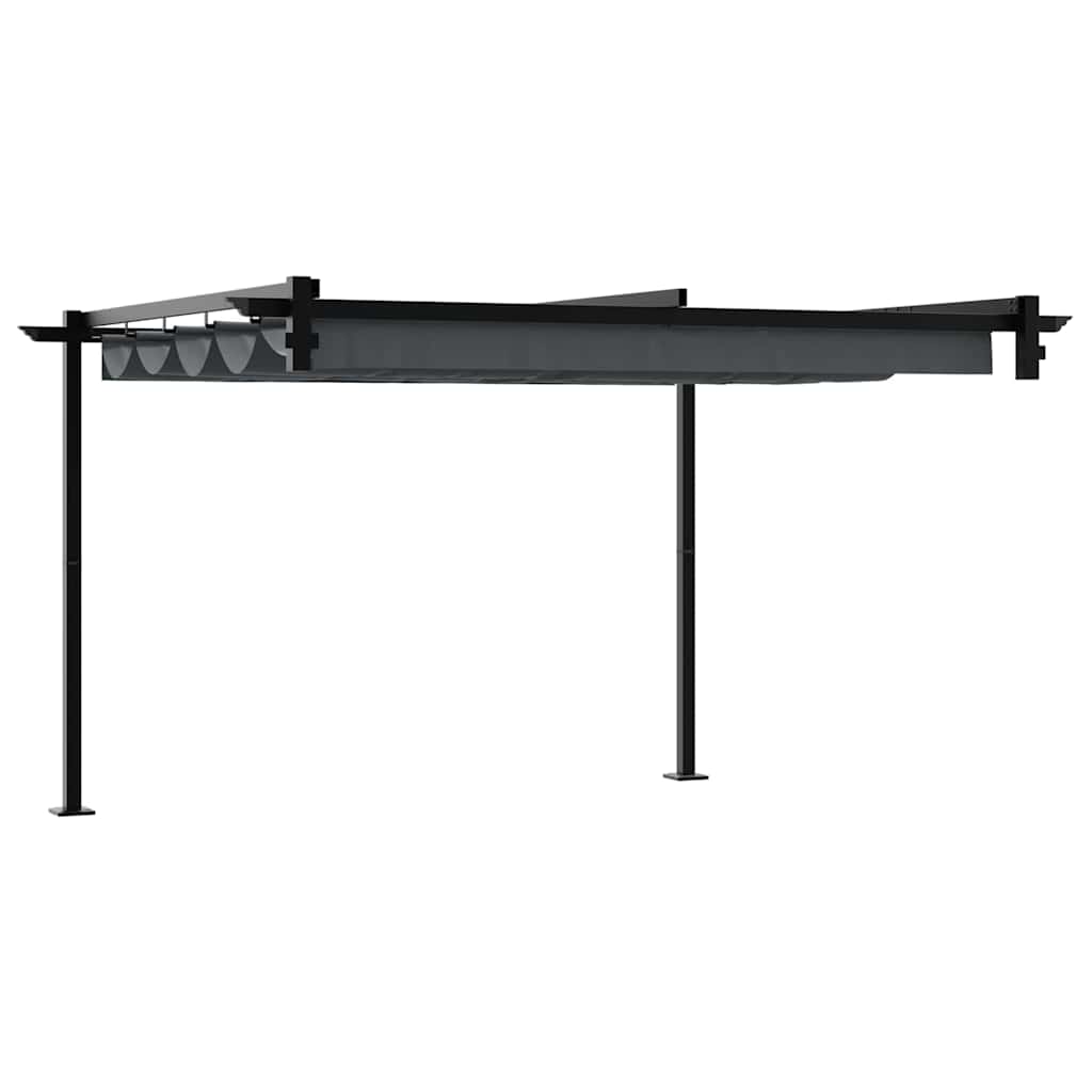 Pavillon 300 x 300 x 200 cm Antracit Polyester