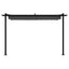Pavillon 300 x 300 x 200 cm Antracit Polyester