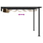 Pavillon 300 x 300 x 200 cm Gråbrun Polyester