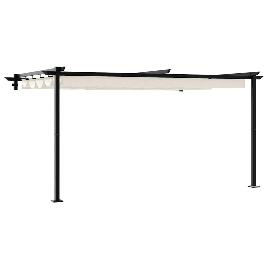 Pavillon 400 x 300 x 200 cm Cremefarvet Polyester