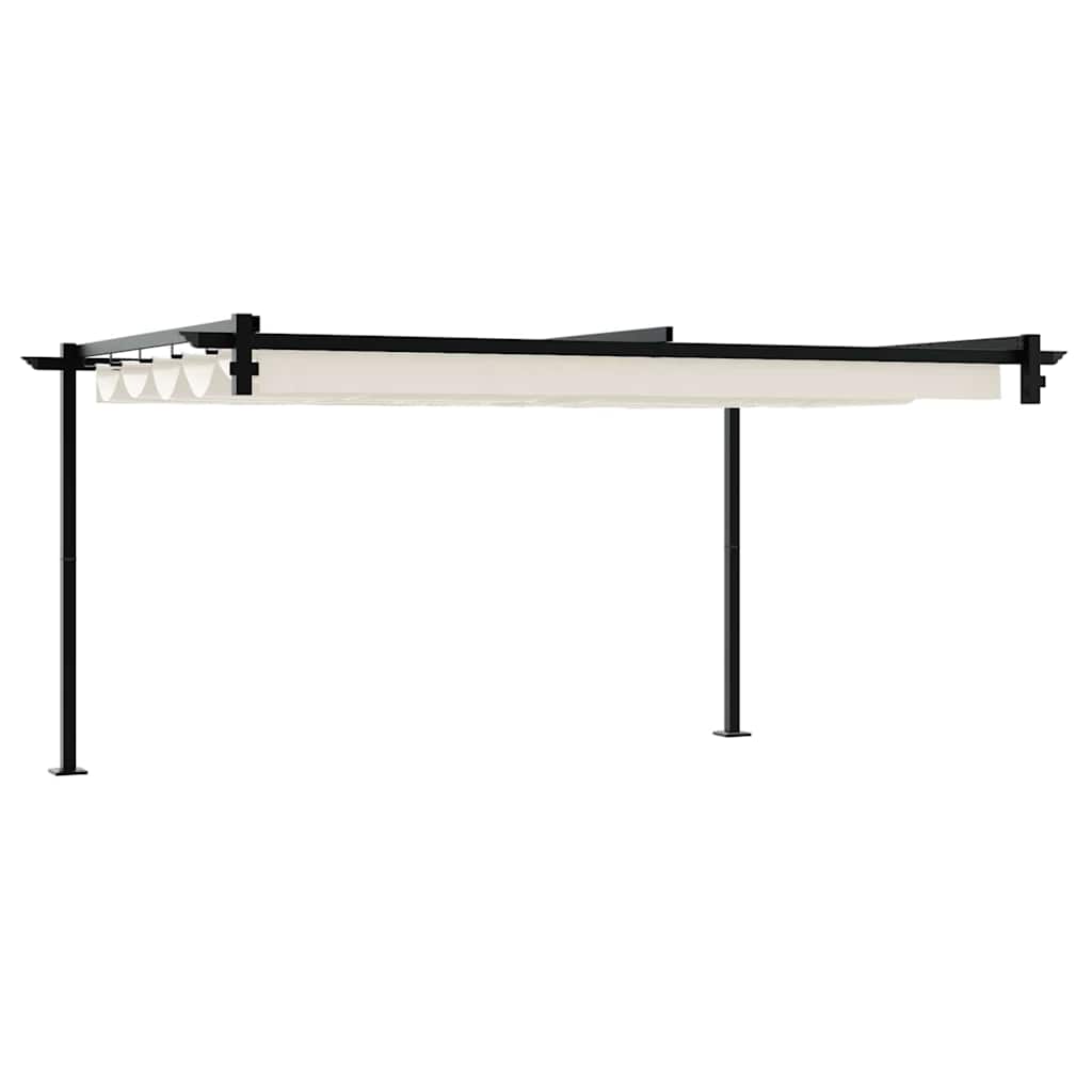 Pavillon 400 x 300 x 200 cm Cremefarvet Polyester