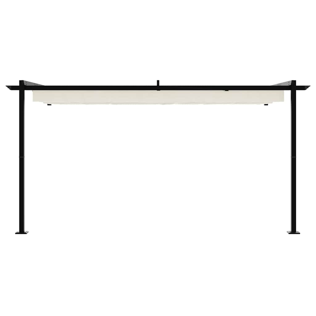 Pavillon 400 x 300 x 200 cm Cremefarvet Polyester
