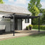 Pavillon 400 x 300 x 200 cm Antracit Polyester