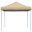 pop op-festtelt 292x292x315 cm foldbart beige