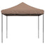 pop op-festtelt 292x292x315 cm cm foldbart brun