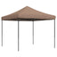 pop op-festtelt 292x292x315 cm cm foldbart brun