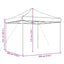 pop op-festtelt 292x292x315 cm foldbart terracottafarvet