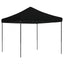 pop op-festtelt 292x292x315 cm foldbart sort