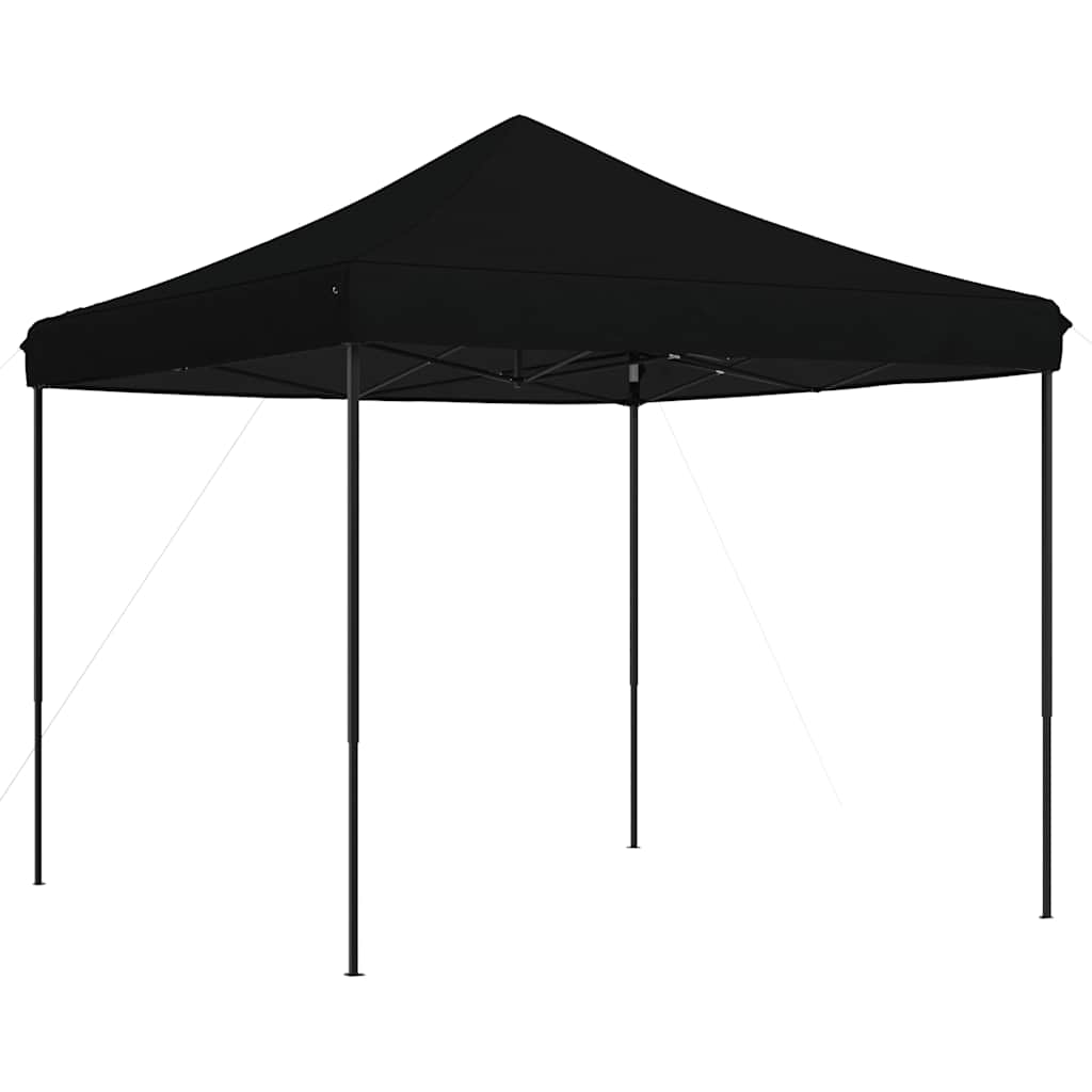 pop op-festtelt 292x292x315 cm foldbart sort