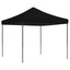pop op-festtelt 292x292x315 cm foldbart sort