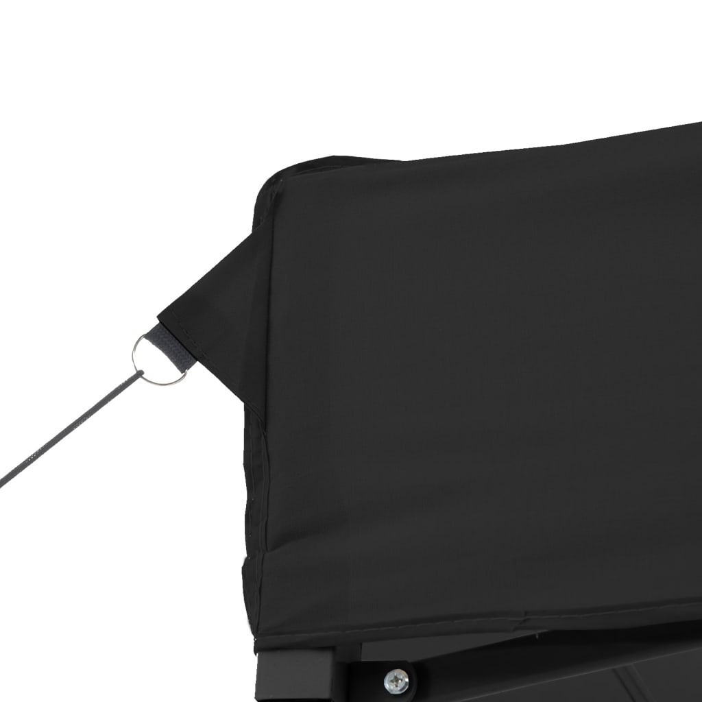 pop op-festtelt 292x292x315 cm foldbart sort
