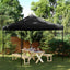 pop op-festtelt 292x292x315 cm foldbart sort