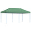 foldbart pop up-festtelt 580x292x315 cm grøn