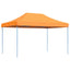 pop op-festtelt 440x292x315 cm foldbart orange
