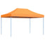 pop op-festtelt 440x292x315 cm foldbart orange