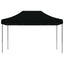 foldbart pop up-festtelt 440x292x315 cm sort