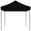 foldbart pop up-festtelt 440x292x315 cm sort