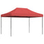 pop op-festtelt 410x279x315 cm foldbart bourgogne